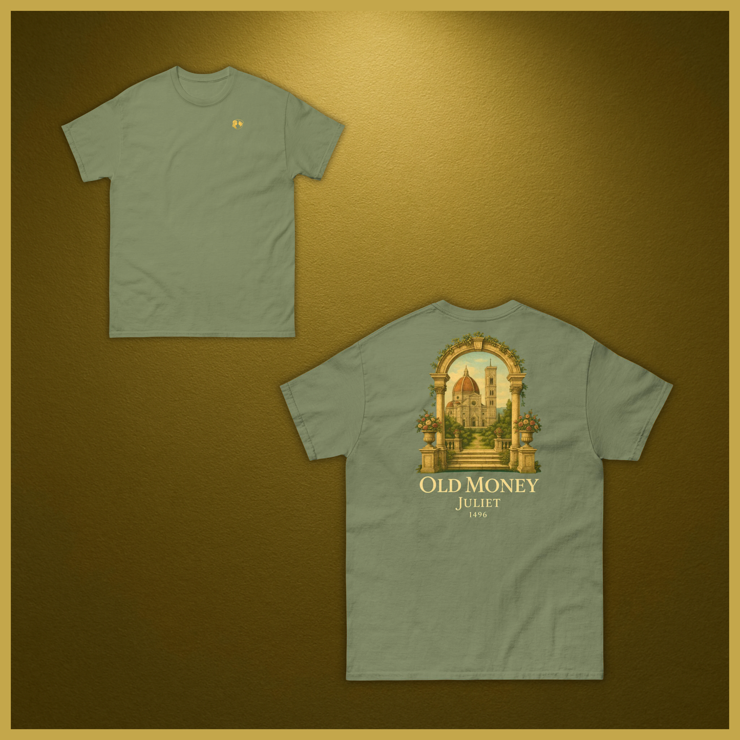 Old Money Italian T-Shirt - Juliet 1496
