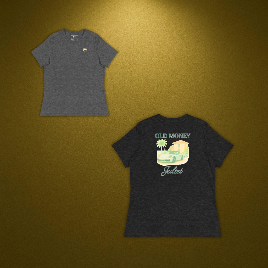 Old Money Unisex T-Shirt – Klassisches Everyday Essential von Juliet - Juliet 1496