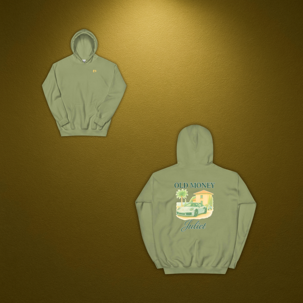 Old Money Unisex Hoodie – Eleganter Kapuzenpullover für kühle Tage - Juliet 1496