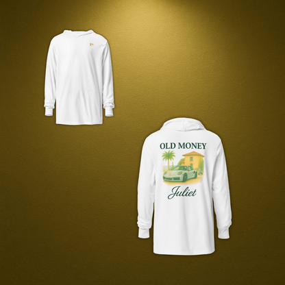 Old Money Longsleeve mit Kapuze – Klassisches Layering-Shirt für das ganze Jahr - Juliet 1496