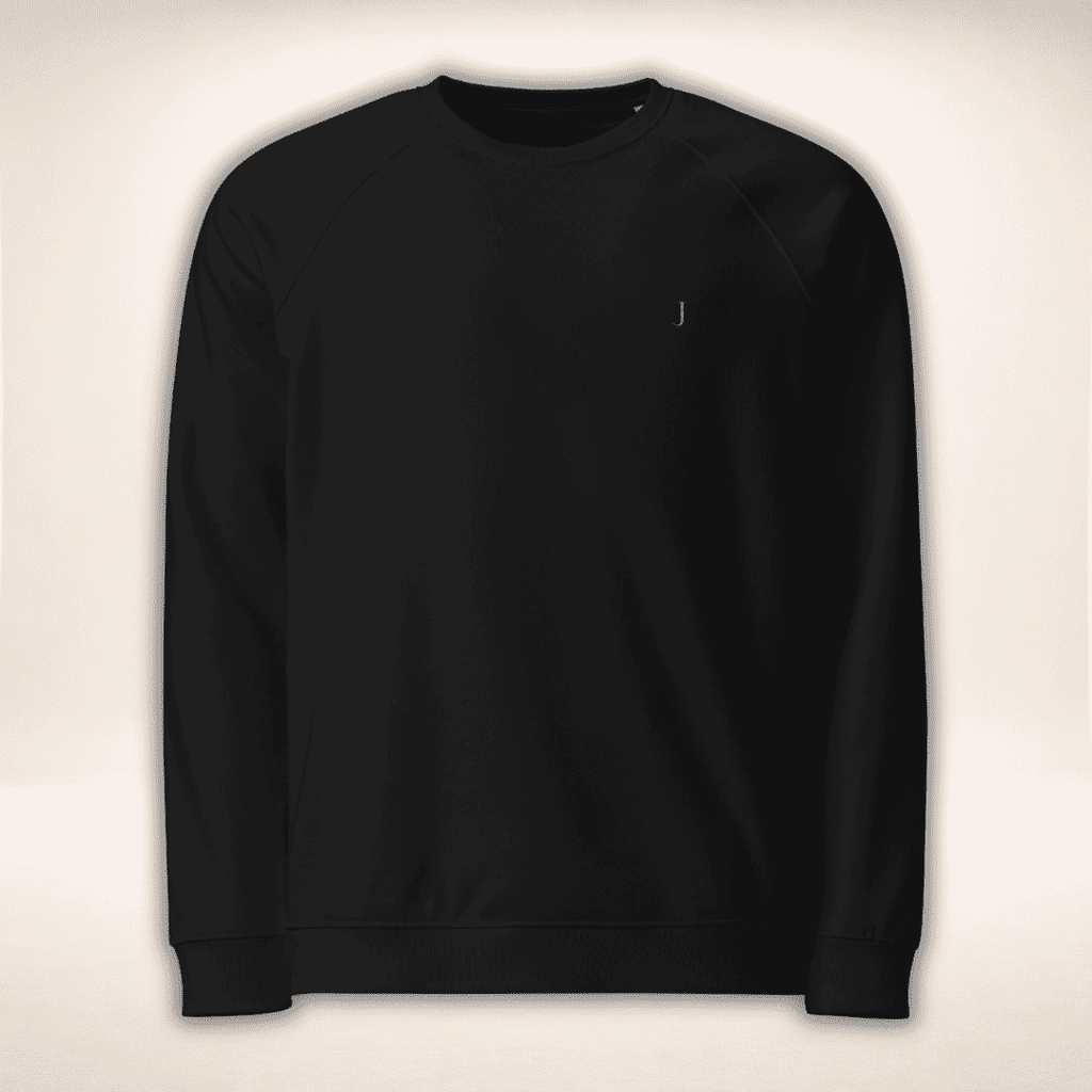 Club Juliet Bio Pullover in Schwarz, Vorderansicht