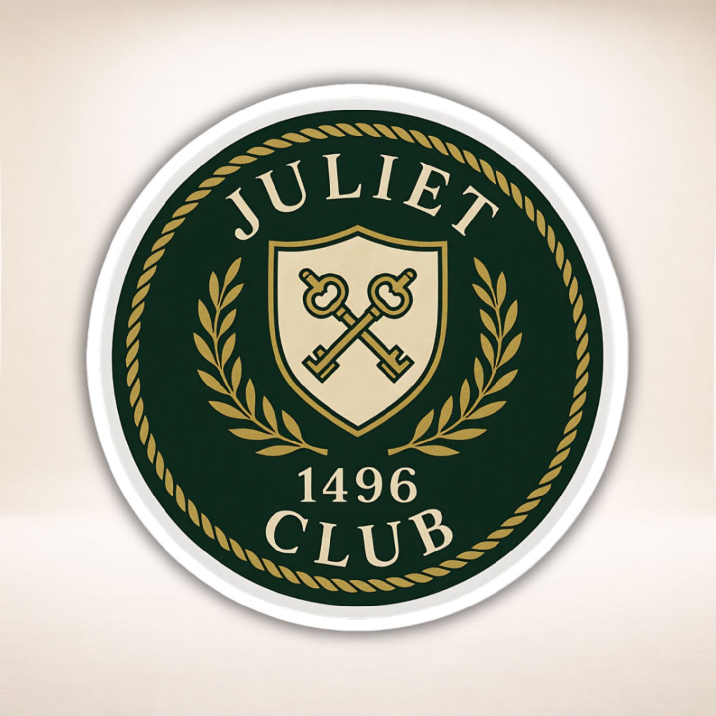 Juliet | Sticker mit Club-Akzent