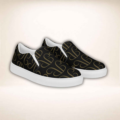 Monogram Luxe Slip-Ons