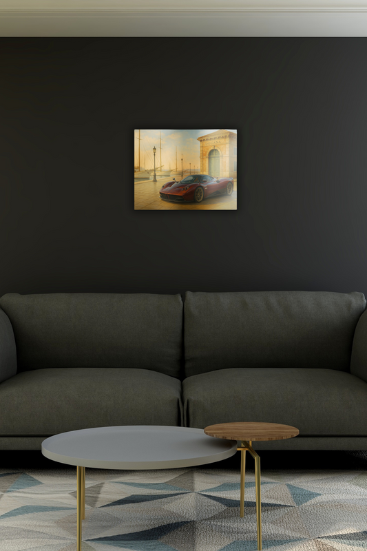 Old Money Metal Poster – Elegant Wall Art on Aluminium