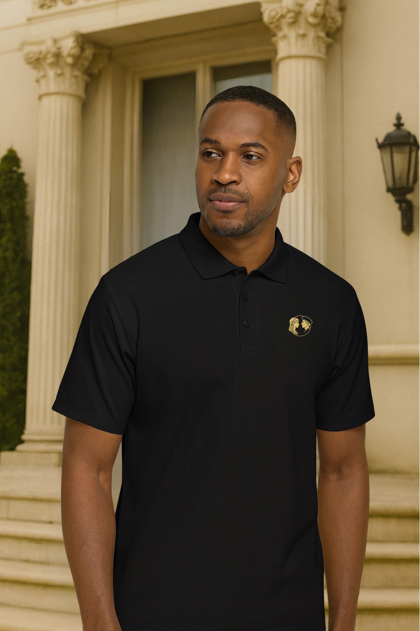 Old Money Piqué Polo Shirt – Unisex elegance in a sporty, classic look