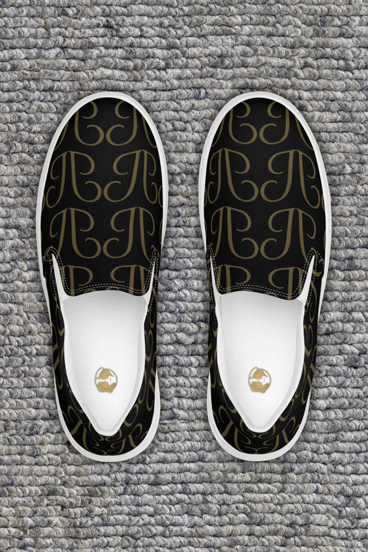 Monogram Luxe Slip-Ons