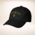 Romeo Silhouette Cap in Schwarz mit goldener Stickerei