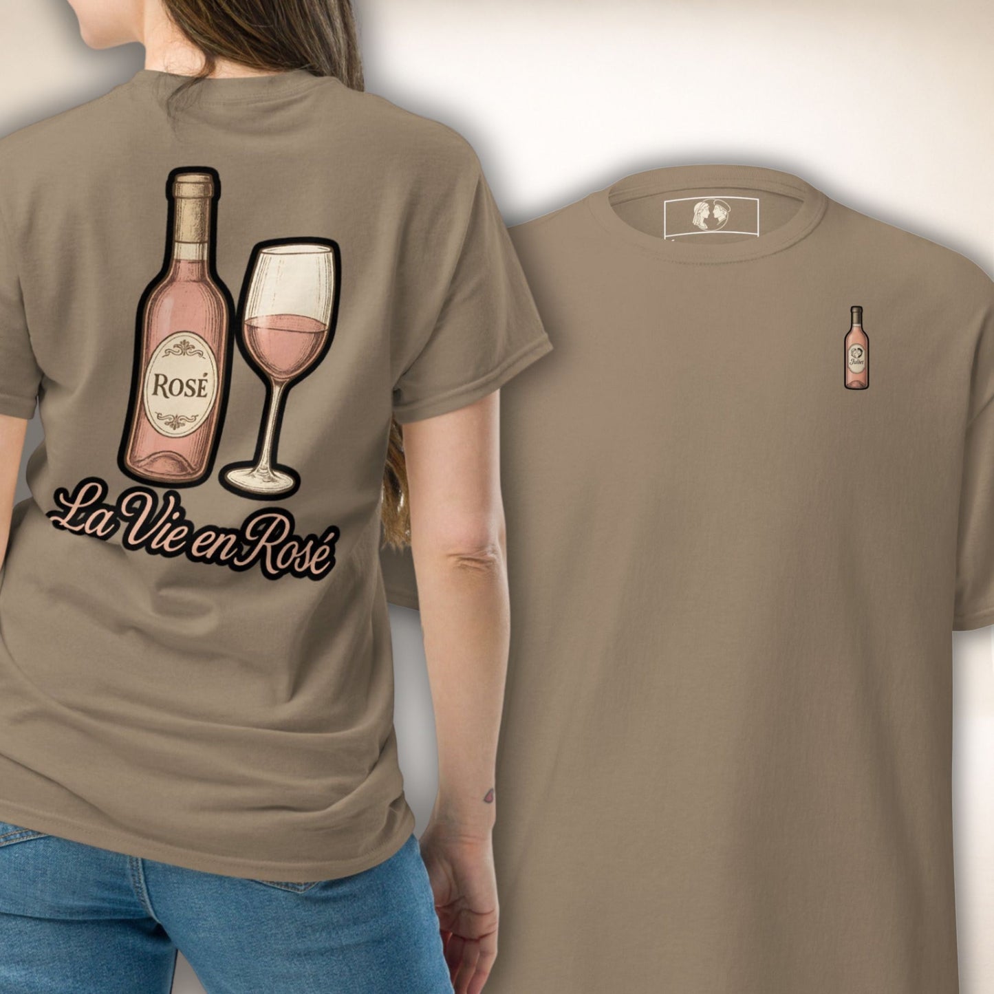 Rosé Royale Tee | Tee für kultivierte Looks