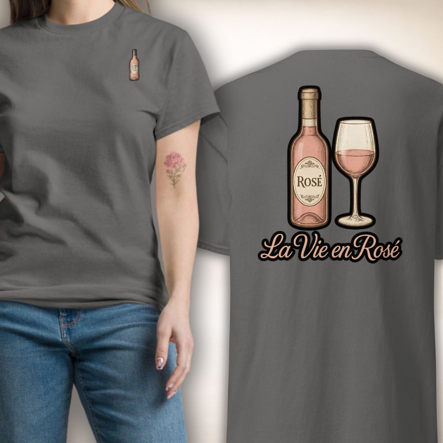 Rosé Royale Tee | Tee für kultivierte Looks