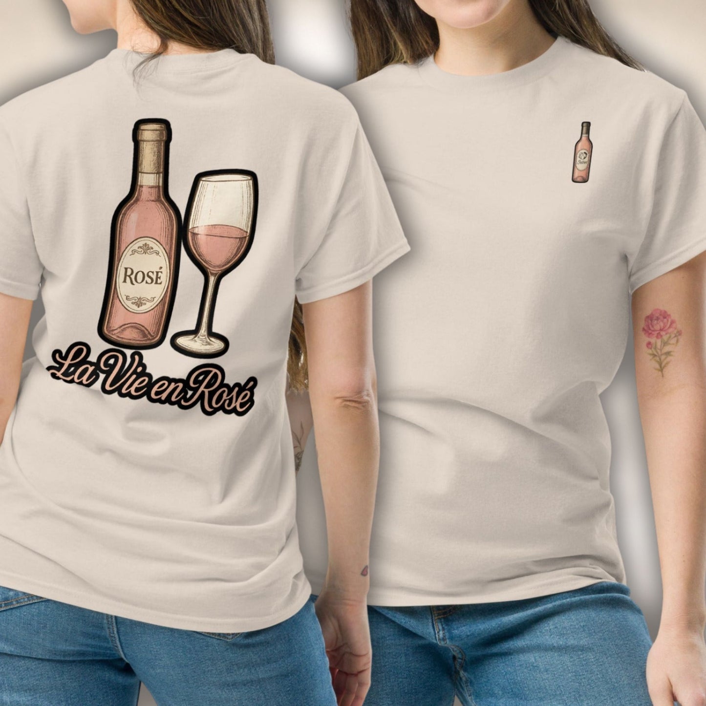 Rosé Royale Tee | Tee für kultivierte Looks