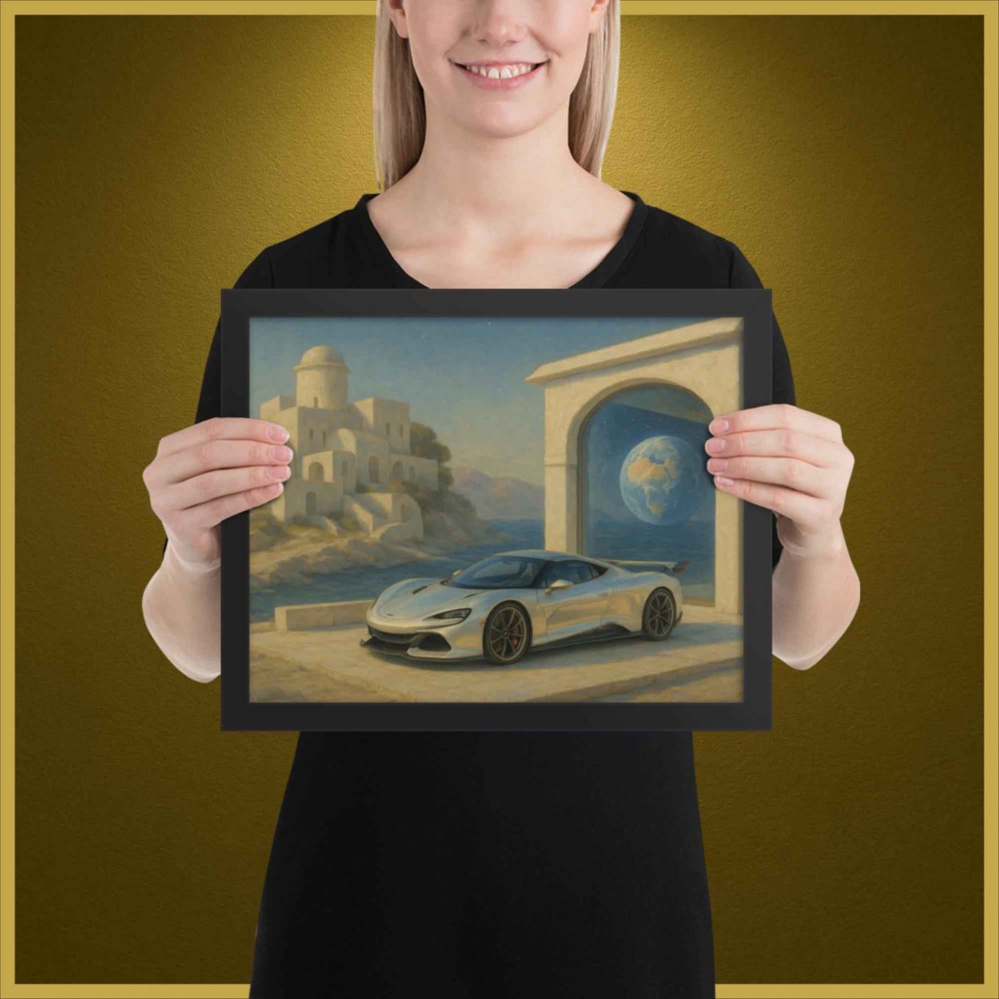 Juliet Gerahmtes Poster – Modern-Auto