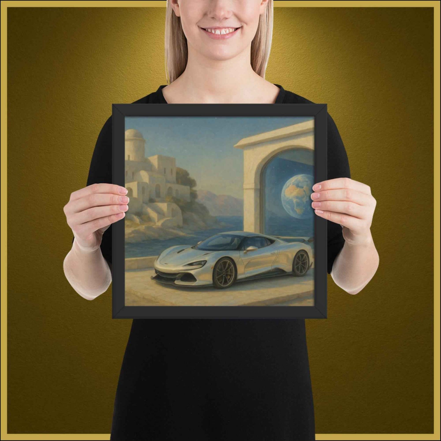 Juliet Gerahmtes Poster – Modern-Auto