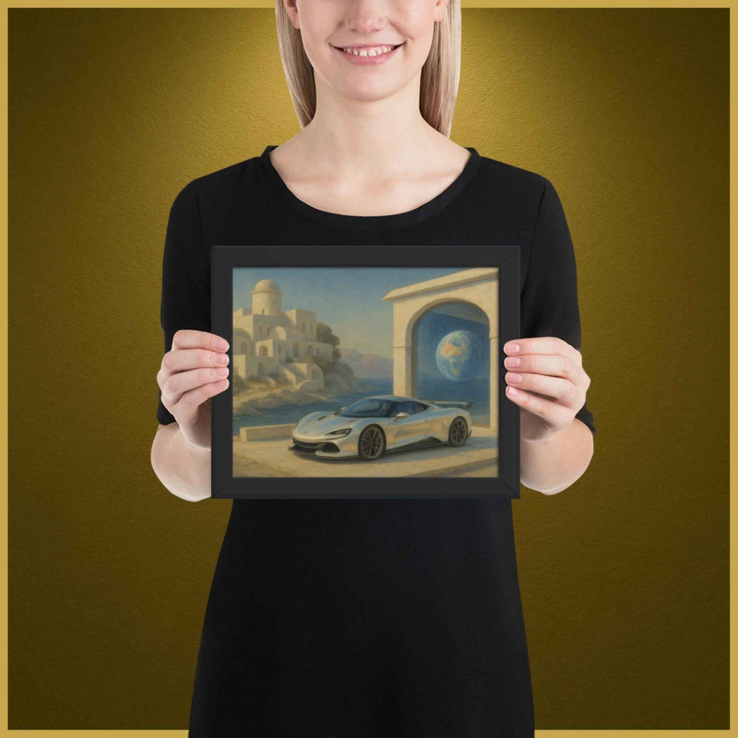 Juliet Gerahmtes Poster – Modern-Auto